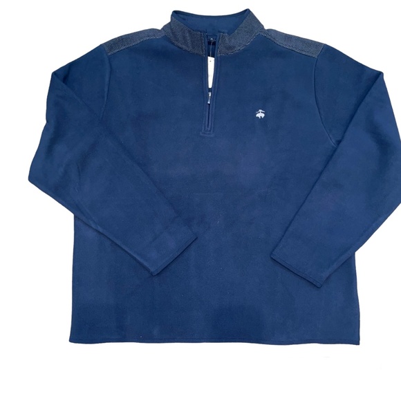 Brooks Brothers 1/4 zip Fleece NEW WITH TAGS